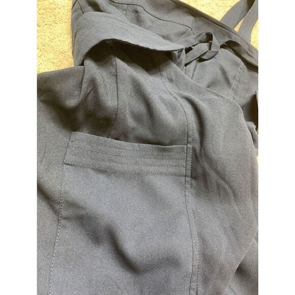 New. JOIE blue cropped leg jumpsuit. - Picture 9 of 10